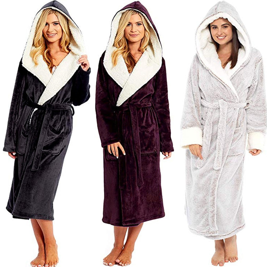 FemmeFatale™ Plushy Sleep Robe - Femme Fatale Beauty