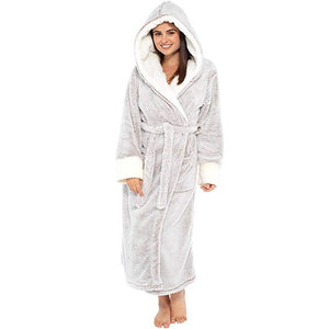 Open image in slideshow, FemmeFatale™ Plushy Sleep Robe - Femme Fatale Beauty
